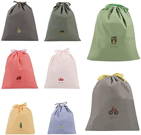 Sac de sport à cordon: pour enfant, résistant à l'eau, 8 Pièces