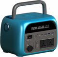 Centrale Électrique Portable 500Wh, 2 Prises et Charge Sans Fil, Idéale pour Camping et Maison