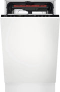 Lave-vaisselle encastrable AEG, acier inoxydable, 45 cm, 10 couverts, technologie AirDry