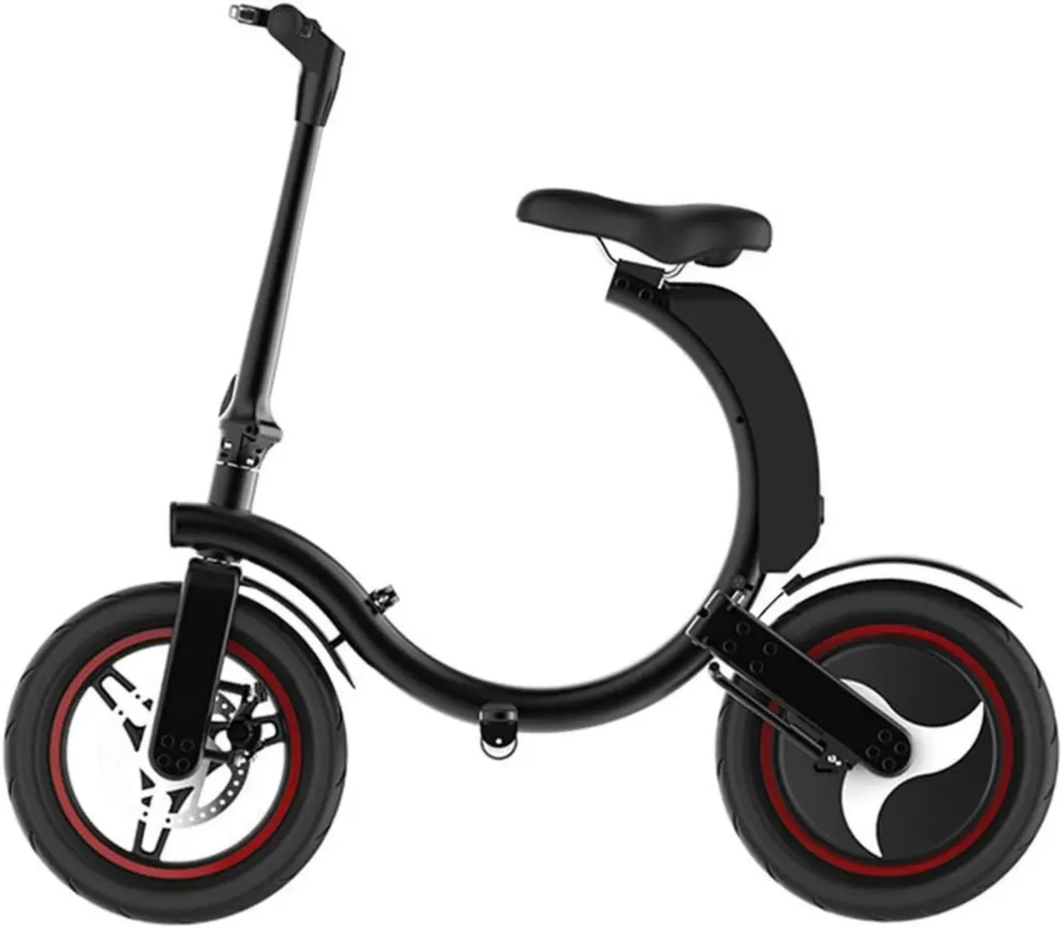 Vélo Électrique Pliable 14'' 350W, Écran LCD, Pour Adolescents et Adultes