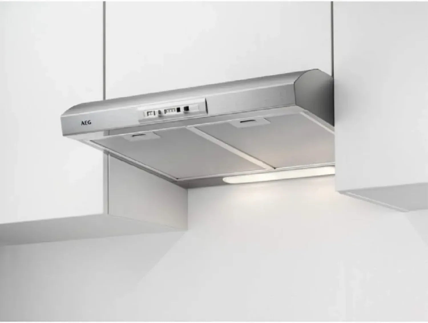 Hotte Encastrable AEG 60 cm Acier Inoxydable, Silencieuse et Performante
