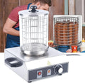 Machine à Hot-Dogs Électrique en Acier Inoxydable 350W pour Cuisine Commerciale