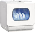 Mini Lave-Vaisselle Compact HOMCOM 4 Couverts avec 5 Programmes et Écran Tactile LED