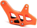 Protège-chaîne en plastique compatible avec Husqvarna TC/TE/FE/FC/TX/FX/FS 125-501, 2009-2019 (Orange)