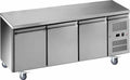 Table Réfrigérée en Inox Température -2 à +8°C R290