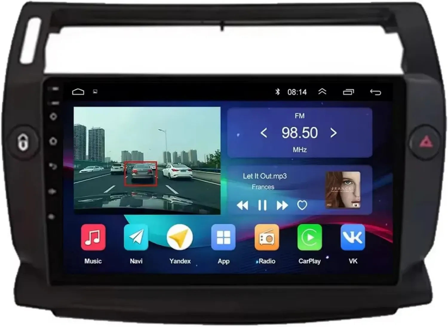 Système Multimédia Tactile pour Opel Agila 2008-2012, Stéréo Voiture Bluetooth, WiFi, Radio FM, USB, Navigation