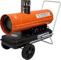 Chauffage Industriel Diesel Vulcano 8000 avec Thermostat Ajustable, Capacité 600 m³/h, IPX4, Réservoir 24L, 20 kW