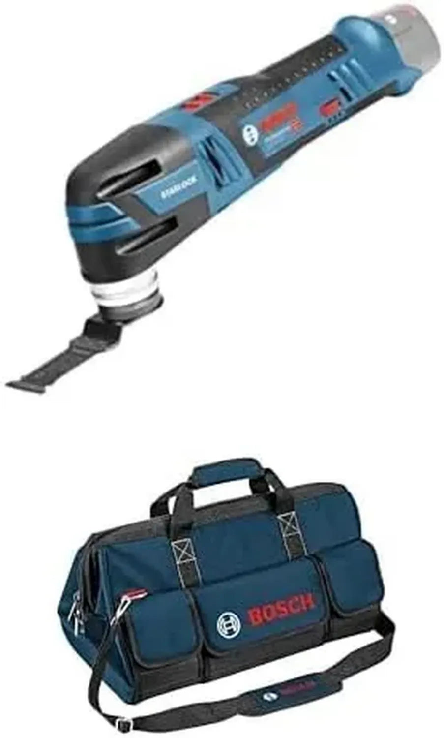 Bosch Outil Multifonctions 12V GOP 12V-28 avec Lame Starlock et Sac à Outils Taille L