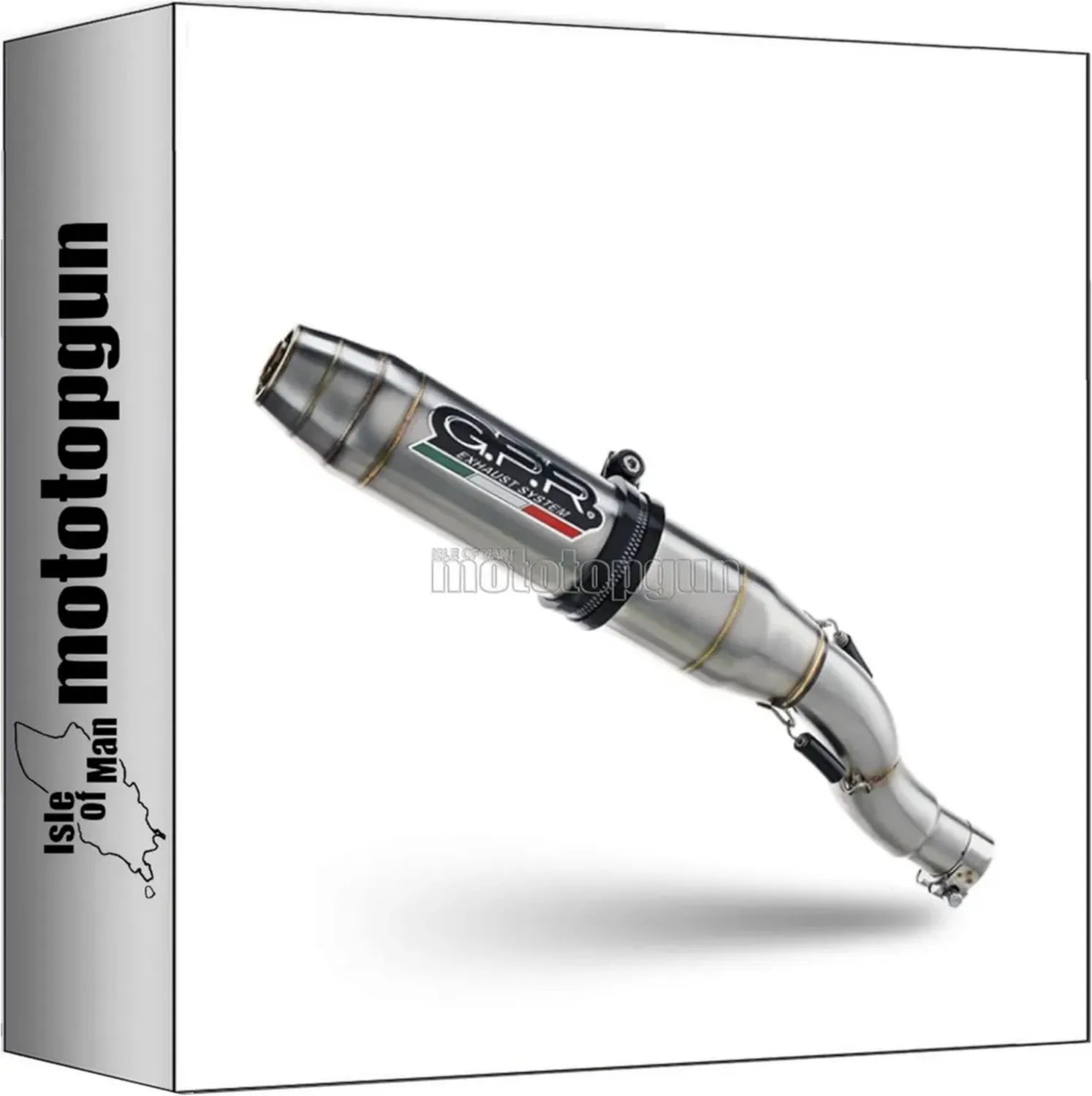 Silencieux GPR Catalysé Acier pour KTM RC 125 2017-2020