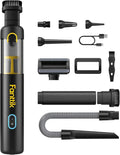 Aspirateur de Voiture Fanttik Slim V8 Apex, 19KPa, Recharge USB-C, Multifonction Noir