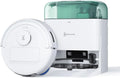 Aspirateur Robot ECOVACS DEEBOT Mini Vert, 8000 Pa, ZeroTangle 2.0, TrueMapping 2.0, Séchage 45°C, Vidage Automatique, Lavage Profond Intelligent, Nettoyage Automatique