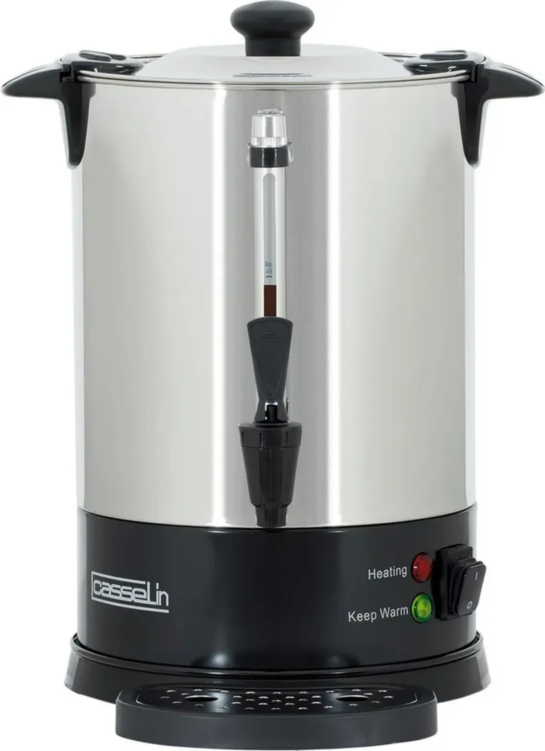 Percolateur à Café en Acier Inoxydable 48 Tasses - CASSELIN CPC48S