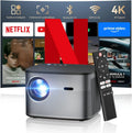 Vidéoprojecteur 4K Android 13.0, Auto Focus, Full HD 1080P, WiFi Bluetooth, Home Cinéma Certifié Netflix 35000LM