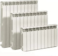 Radiateur en Aluminium Blanc 800W Global Vox 10 Éléments