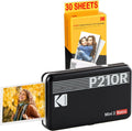 Imprimante Photo Portable Kodak Mini P210 Retro 2 - Bluetooth, 30 Tirages, Sublimation Thermique
