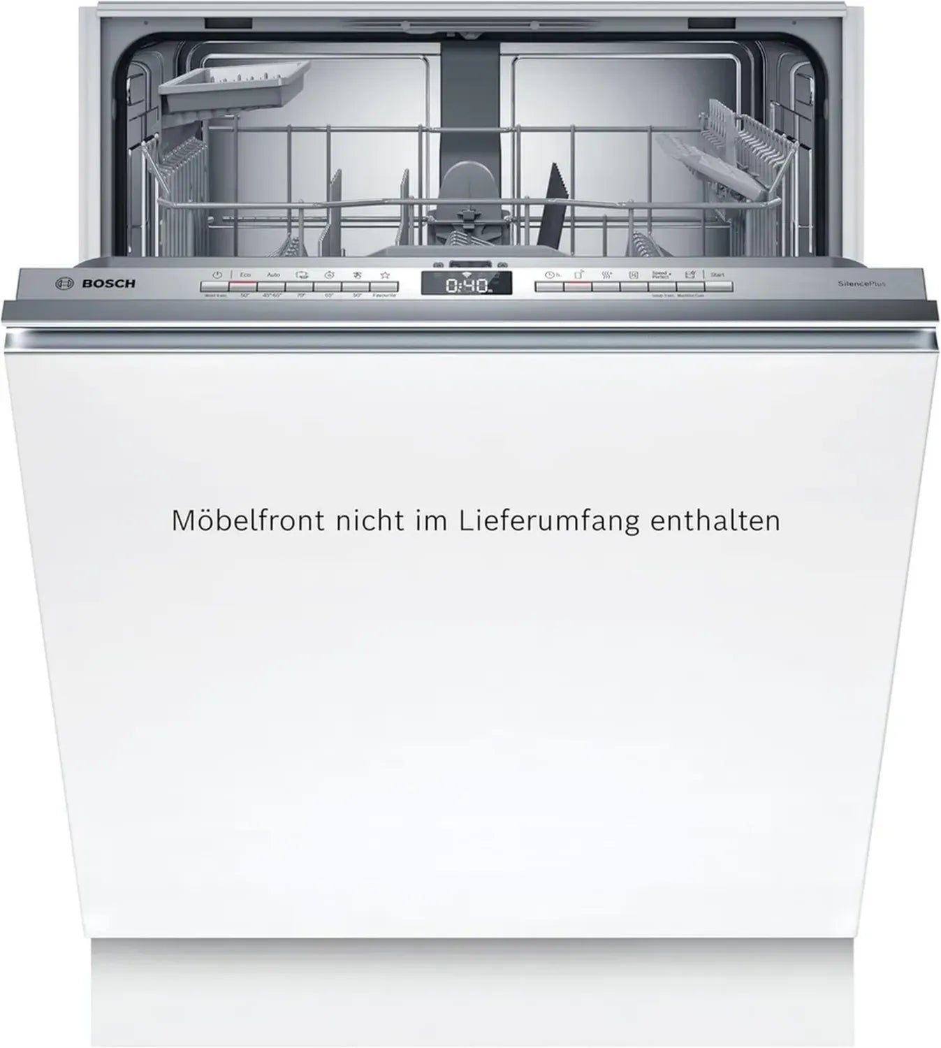 Bosch Lave-vaisselle Intégré Série 4, 60 cm, SuperSilence, InfoLight, Séchage Extra, 13 Couverts