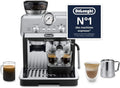 De'Longhi La Specialista Arte - Machine Expresso Manuelle avec Moulin Ajustable et Buse à Vapeur