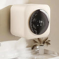 Mini Lave-linge Automatique 3,5L avec Séchage Intégré, Idéal pour Appartements et Espaces Réduits, Installation Murale, Beige