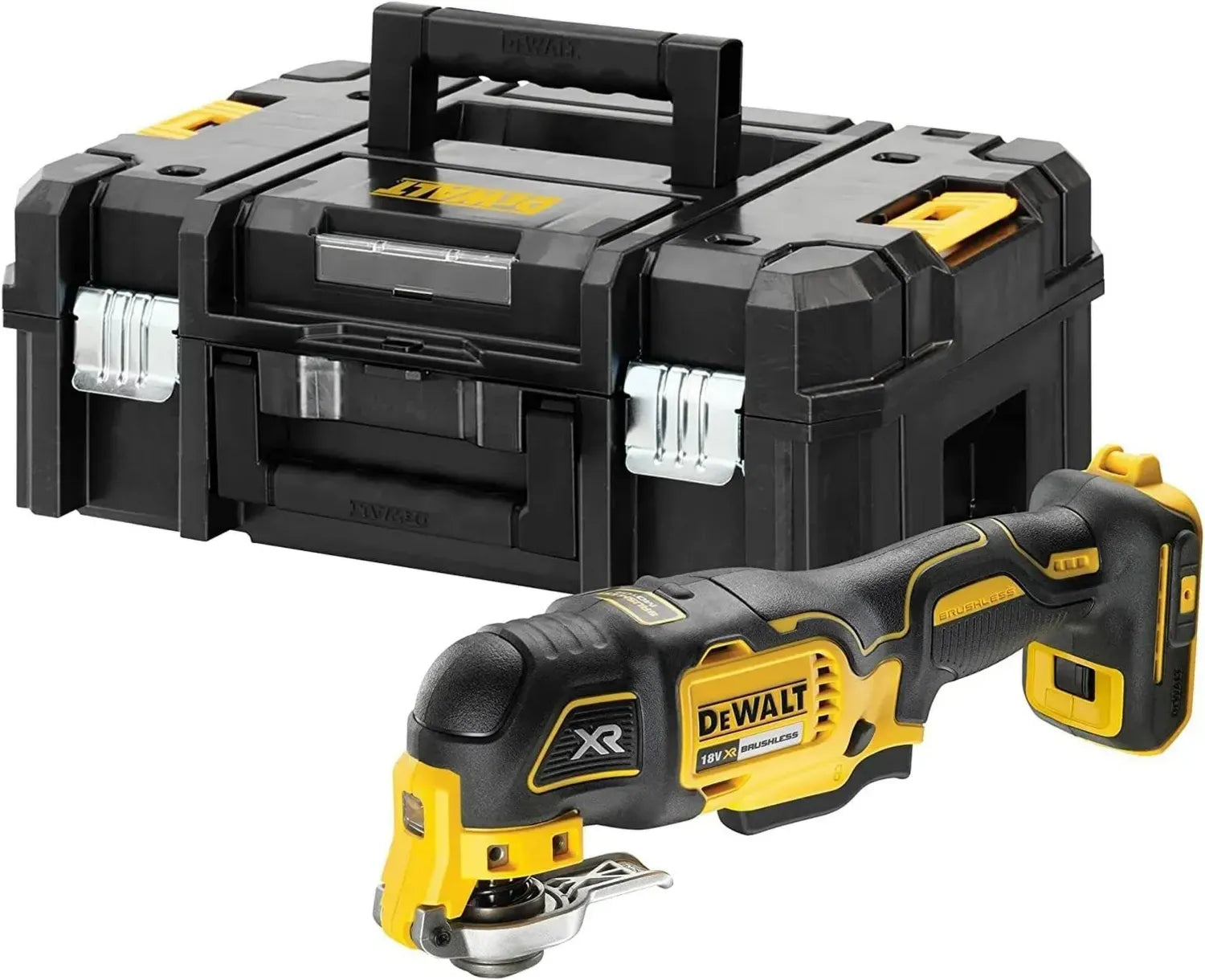 DEWALT Outil Polyvalent 18V, 35 Accessoires, Réglage de Profondeur 3 Positions, Changement de Lame Facile, Sans Batterie ni Chargeur