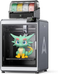 Creality K2 Plus Combo Imprimante 3D Multicolore, 600 mm/s, Double Caméra AI, Auto-Nivellement, Volume 350 x 350 x 350 mm