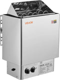 Sauna Électrique VEVOR 4,5 kW 240 V, Cuisinière pour Sauna Vapeur Sèche, Installation Facile, Pour Saunas 105-210 m³