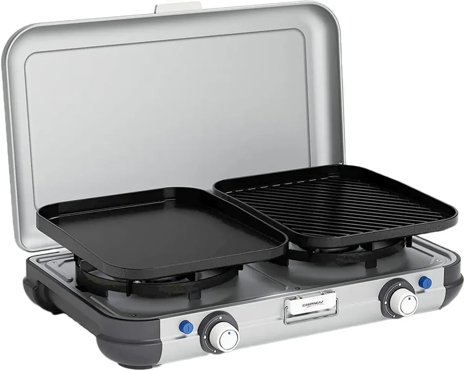Réchaud Campingaz 2 Feux avec Grille & Support Amovible