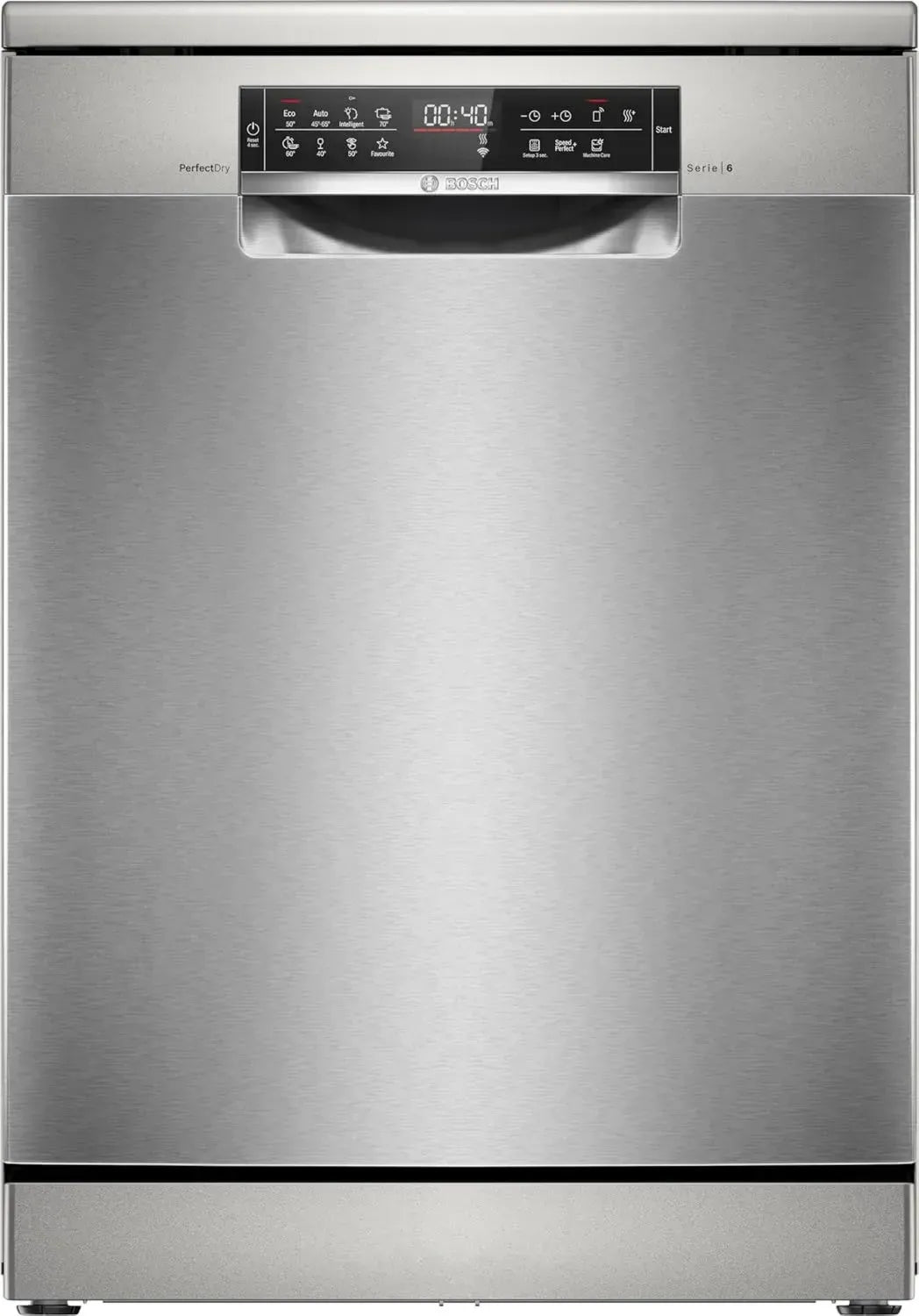 Lave-vaisselle Bosch 60 cm - Série 6 - 13 couverts - Ultra Silencieux 40 dB - Acier Inoxydable
