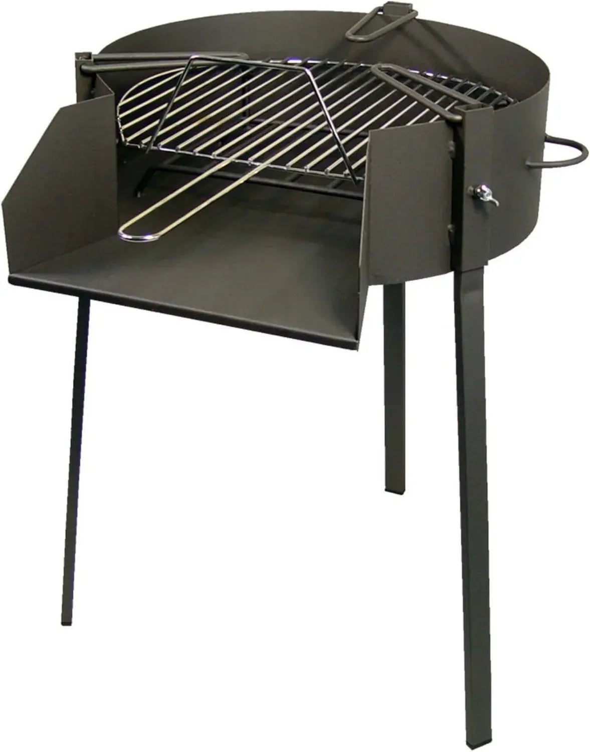 Barbecue à Charbon IMEX EL ZORRO Ronde Noir, Ø60 cm, Sur Pied