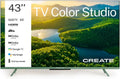 Smart TV QLED 4K 43' Vert Sauge avec Dolby Atmos et Contrôle Vocal