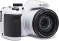 KODAK Pixpro AZ405 Appareil Photo Bridge - Zoom Optique 40x, 24mm Grand Angle, Capteur 20MP, Écran LCD 3', Vidéo 1080p, Stabilisation OIS, Fonctionne sur Piles AA - Couleur Blanche