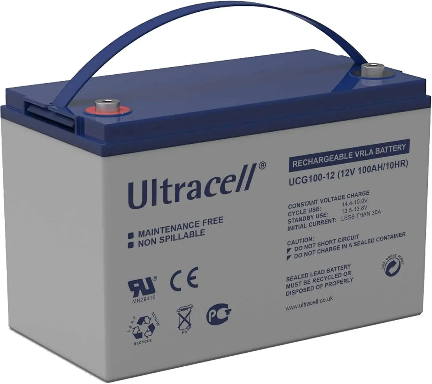 Batterie Gel Étanche 12V Décharge Profonde pour Énergie Solaire