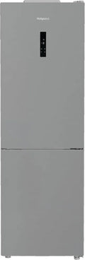 Hotpoint Réfrigérateur Congélateur 316L Dual NoFrost FreshShield - 186,5x59,5x66,3 cm - Silencieux 37 dB - Classe E - Argent Moderne
