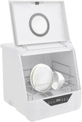 Lave-vaisselle Compact 360°, 4 Programmes pour Petits Espaces et Familles