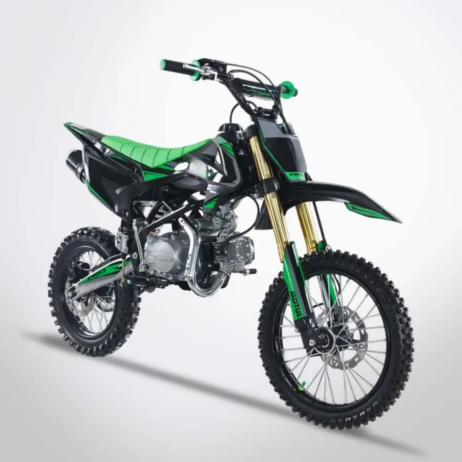 Moto Tout-Terrain PROBIKE 125-SE 17/14 - Vert - Modèle 2025