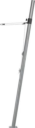 Mât en Acier Argenté pour Voile d'Ombrage 11,8 kg - Schneider