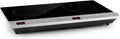 Klarstein MisterCook Duo - Plaque de Cuisson Infrarouge 3000W, 2 Zones, 10 Niveaux, Minuterie, Écran Tactile