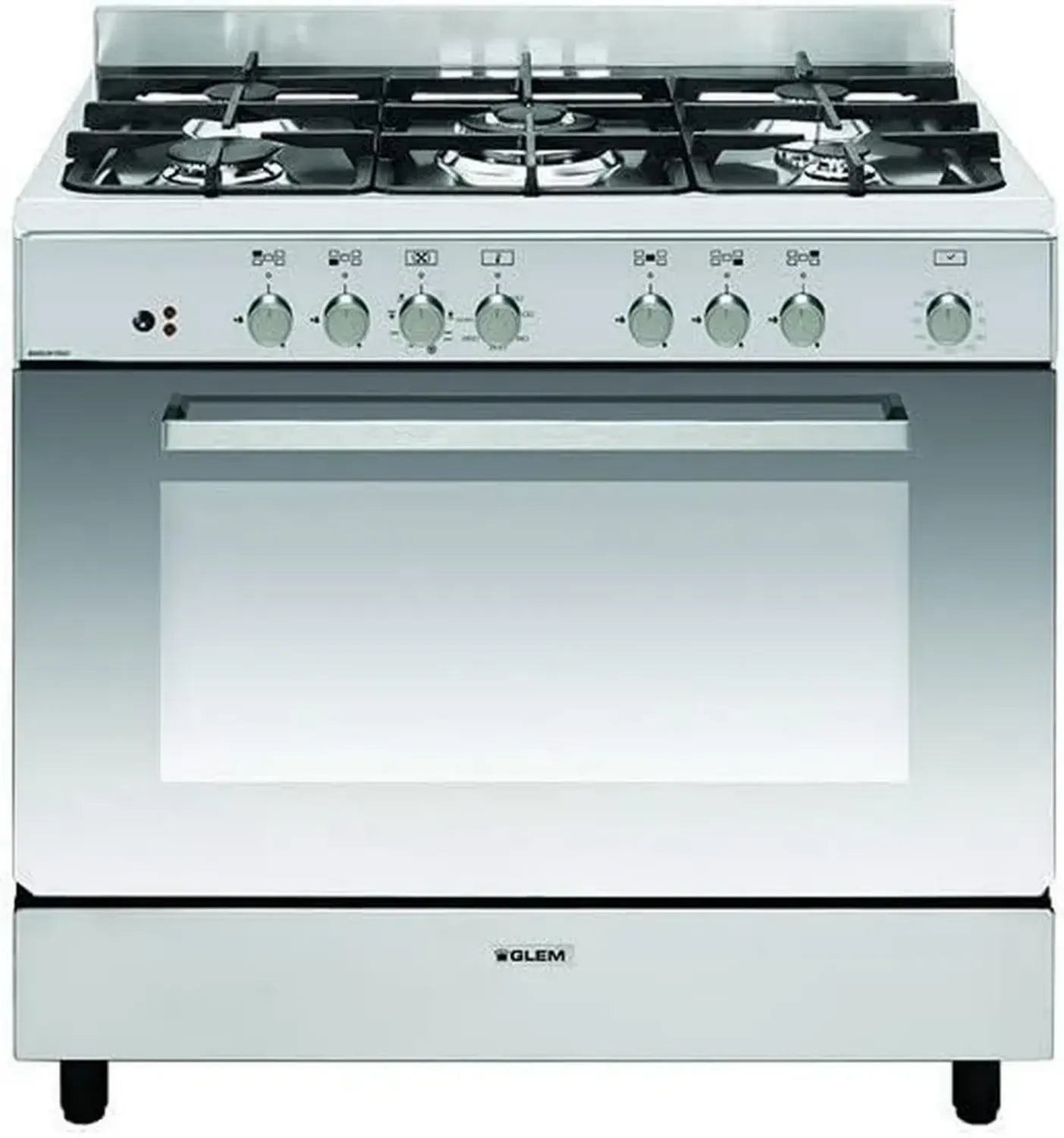 Cuisinière Inox 104L à 5 Brûleurs - Modèle GE960CVIX2