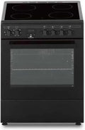 Cuisinière vitrocéramique 4 zones Continental Edison Noir - 60 cm