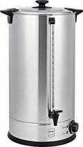 Bouilloire Chauffe-Vin METRO Professionnelle 30L, Acier Inoxydable, 2600W, Argent